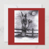 "Spook Tree" Feestdagenkaart (Voorkant)