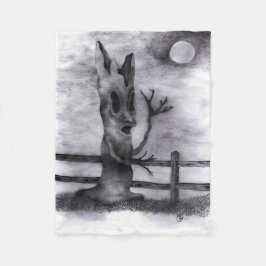 "Spook Tree" Fleece Deken