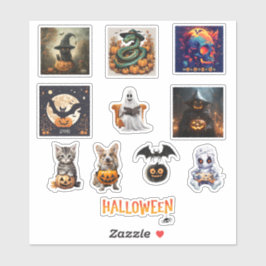"Spook Up Your Space met aangepaste Halloween-Stic Sticker