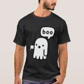 Spook van afkeuring - Grappig Schattige boek T-shirt (Voorkant)