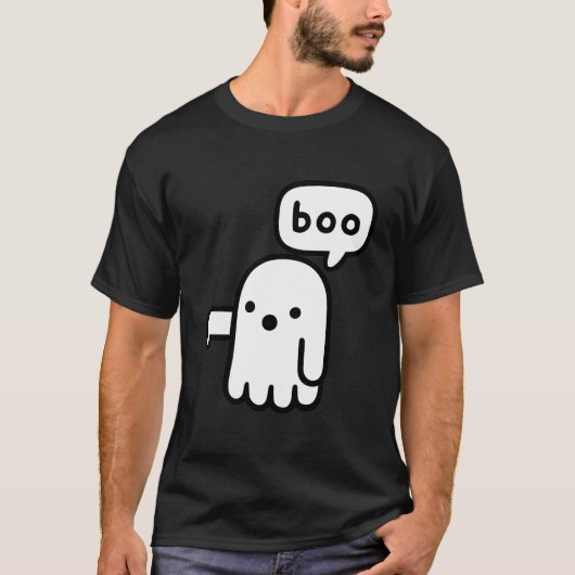 Spook van afkeuring - Grappig Schattige boek T-shirt (Voorkant)