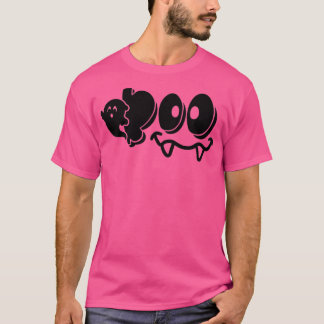 spook van afkeuring scherpe kantjes t-shirt