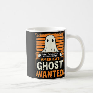 Spook van Amerika Gezocht Grappige Halloween Spoke Koffiemok