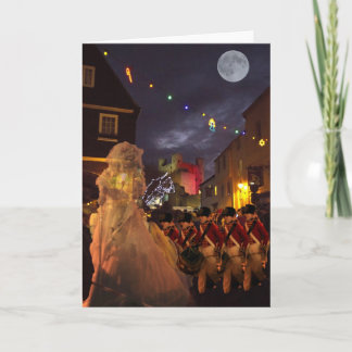 Spook van Charles Dickens Past Feestdagen Kaart