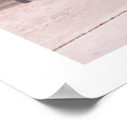 Spook van de Miniatuur Trein Poster (Hoek)