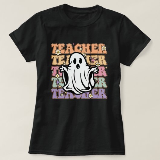 spook van een leraar t-shirt (Design voorkant)