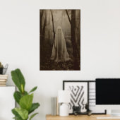 Spook van het Bos Fotografie Print Donker (Thuiskantoor)