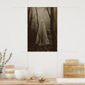 Spook van het Bos Fotografie Print Donker (Keuken)