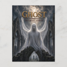 Spook Verwoeste Abdij Donkere Cinema