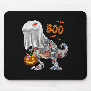 Spook Zombie Mumie Dinosaur Grappige Boe Halloween Muismat