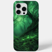 Spookachtig donkergroen bos Case-Mate iPhone case (Achterkant)