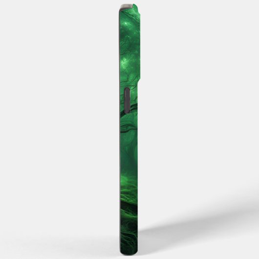 Spookachtig donkergroen bos Case-Mate iPhone case (Achterkant / Rechts)