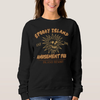 Spookachtig eiland - zomer halloween trui
