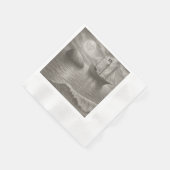 spookachtig elegante piraat servet (Hoek)