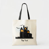 Spookachtig eng kasteel tote bag (Voorkant)
