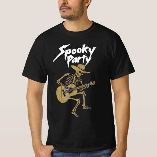 Spookachtig feest t-shirt (Voorkant)