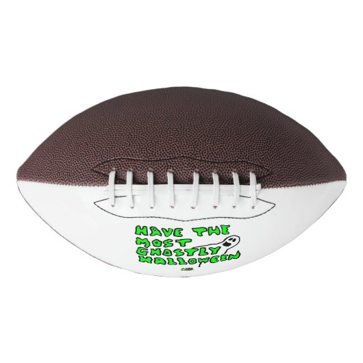 Spookachtig Football van Halloween (Voorkant)