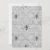 spookachtig gala kaart (Achterkant)