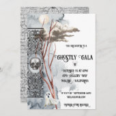 spookachtig gala kaart (Voorkant / Achterkant)