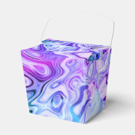 spookachtig gefluister, gemarmerde pastel : bedankdoosjes