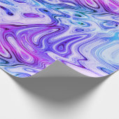 Spookachtig gefluister, pastelmarmering : cadeaupapier (Hoek)