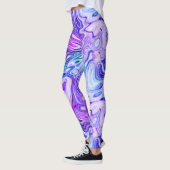 Spookachtig gefluister, pastelmarmering : leggings (Links)
