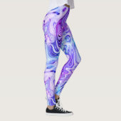 Spookachtig gefluister, pastelmarmering : leggings (Rechts)