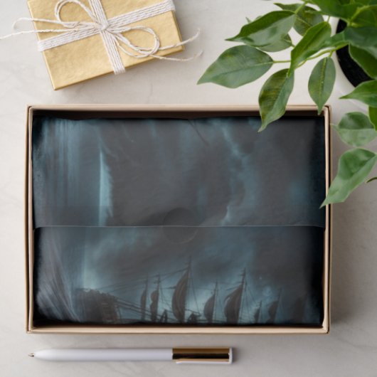 spookachtig gemesmeriseerde piraat | Haunting High Tissuepapier (Geschenk)