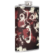 spookachtig gezicht heupfles (Rechts)