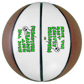 Spookachtig Halloween Basketbal (Verticaal)