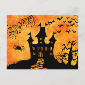 spookachtig halloween briefkaart (Voorkant)
