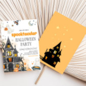 Spookachtig Halloween feest Kaart