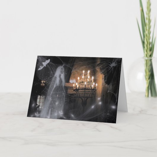 spookachtig kaart (Voorkant)