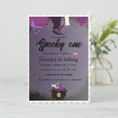 Spookachtig Kaart (Staand voorkant)