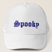 spookachtig logo trucker pet (Voorkant)