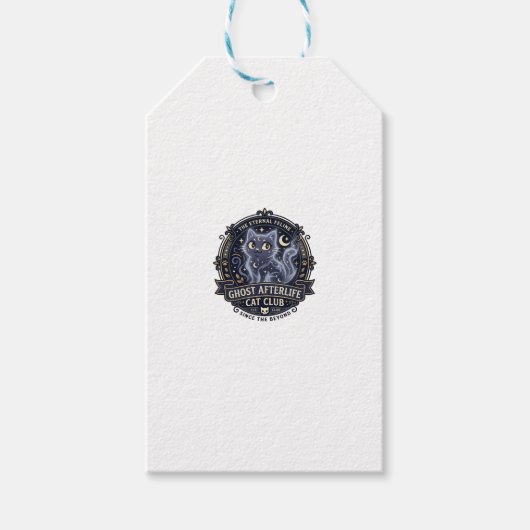 Spookachtig na leven kat kat vader cadeau idee - S Cadeaulabel (Voorkant)