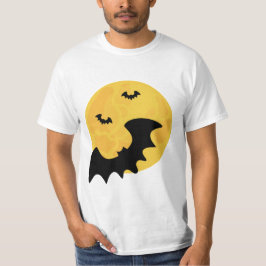 Spookachtig Oranje Halloween Spokenhuis T-shirt