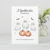 Spookachtig plezier Halloween Kaart (Staand voorkant)