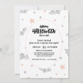 Spookachtig plezier Halloween Kaart (Achterkant)