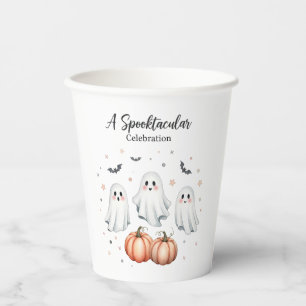 Spookachtig plezier Halloween Papieren Bekers