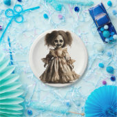 spookachtig pop halloween kostuum party papieren bordje (Feest)