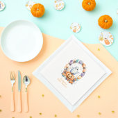 Spookachtig Schattige Baby shower Servet