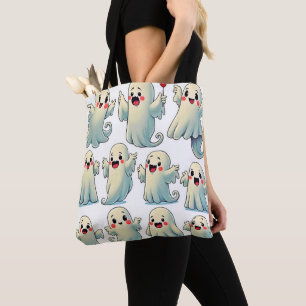 Spookachtig Schattige Geesten: Leuk om te Spoken! Tote Bag