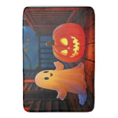 Spookachtig Schattige Halloween Glow Design Badmat (Voorkant Verticaal)