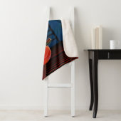 Spookachtig Schattige Halloween Glow Design Sherpa Deken (In situ)