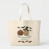 Spookachtig Schattige Halloween Tas - Ghosts, Bats (Voorkant)