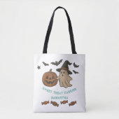 Spookachtig Schattige Halloween Tas - Ghosts, Bats (Voorkant)