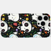 Spookachtig schedelontwerp Case-Mate iPhone case (Achterkant (horizontaal))