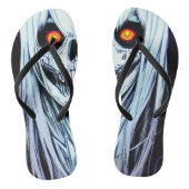 Spookachtig stijlvol: Halloween Spooky Teenslippers (Voetbed)