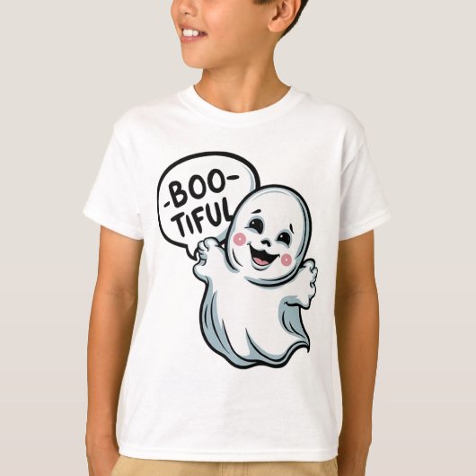 spookachtig t-shirt (Voorkant)